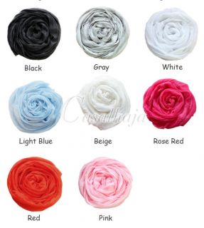 Fashion Women Candy Color Thin Long Crinkle Design Soft Scarf Shawls Wrap Stole