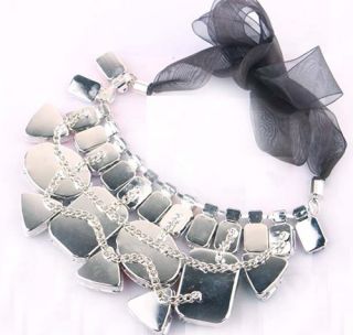 New Fashion Bib Chunky Statement Necklace Choker Party Jewelry Retro Mixed Style