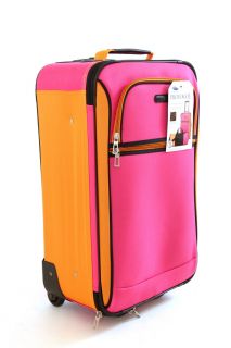New Large 22 5"Cabin Travel Suitcase Shoulder Tote 18"Carry Bag Luggage in Pink