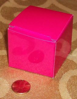 12 Mini 2" Red Black Pink Silver Gold Party Wedding Favor Jewelry Gift Boxes