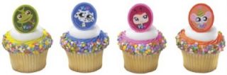 Littlest Pet Shop Cupcake Toppers Birthday Cake Supply