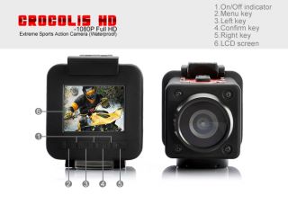 1080p Full HD Extreme Sports Action Camera Waterproof