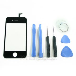 iPhone 4S Black Touch Screen Glass Digitizer Tools