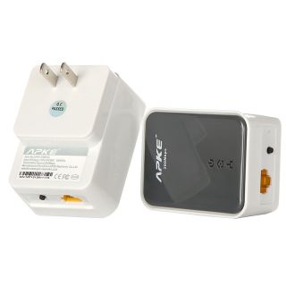 2X 200Mbps Mini HomePlug Network Extender AV Powerline Adapter Kit Ethernet
