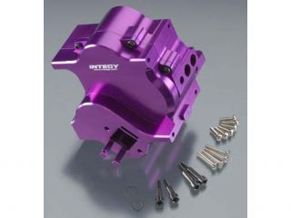 Integy HPI Savage XL Aluminum Transmission Case Gear Box Purple