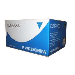 Kenwood P WD250MRW 10" Marine Subwoofer Amplifier Package Boat Audio System New