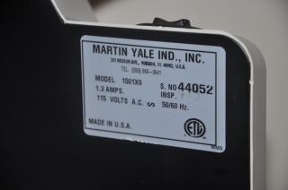 Martin Yale 1501x0 Auto Folder Paper Folding Machine 7500 Sheets Hour Z Fold