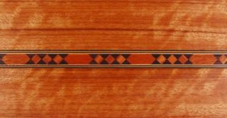 Inlay-91 Vertical Cocobolo 3/4 inch Buffard Frères Marquetry Banding Strip 