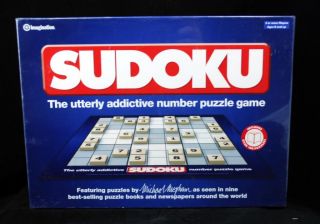 Sudoku Number Puzzle Board Game " Michael Mepham" Edition New SEALED 150 Puzzles