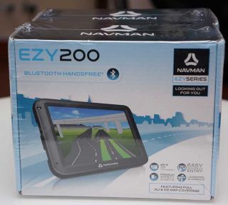 Navman Ezy 200 Car GPS Navigation Australia NZ Maps 5 inch Bluetooth Handsfree