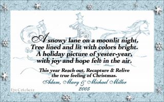 Custom Christmas Holiday Sleigh Ride Greeting Cards