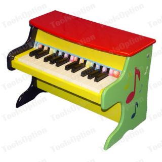 Mini Child's Red Colorful Piano Baby Grand Kids 25 Keys