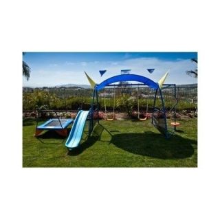 Outdoor Backyard Playset Playground Swingset Swing Set Play Slide Kids Kit Gym