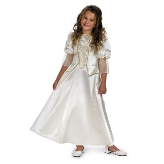Elizabeth Swann Child White Dress Costume 14 16 Pirates of The Caribbean 6362J