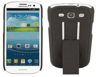 Pure Gear Hard Shell Cover Case Belt Clip Holster Stand for Samsung Galaxy S3