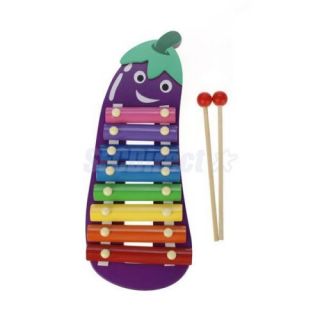 3X Glockenspiel Xylophone Kids Musical Toy Percussion Instrument 8 Tones