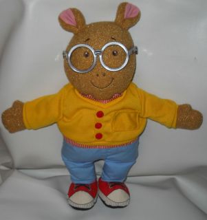 Arthur PBS Kids Playskool Stuffed Plush Doll 18" Clean Talking Talks Lovey