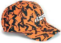 Blaze Orange Team Hard Camo Deer Hunting Cap Hat Buck