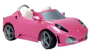 Ride on Car Toy Cars Girls Electric Kids Toddler Pink Ferrari Kid Children New