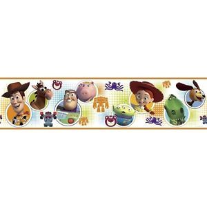 Wall Border Sticker 5"X5YD Disney Toy Story Buzz Woody Children Room Decor New