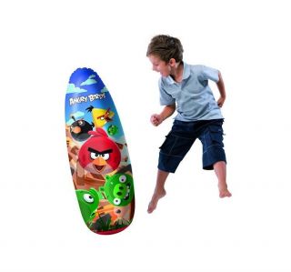 New Bestway 36" Angry Birds Inflatable Punch Bag Child Kids Indoor Punching Bag