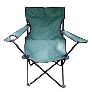 Outdoor Ultimate Comfort Portable Folding Beach Camping Chair Color Random