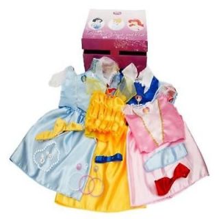 Disney Princess Dress Up Trunk Costume Toy Kids Play Children Game Fun Gift New