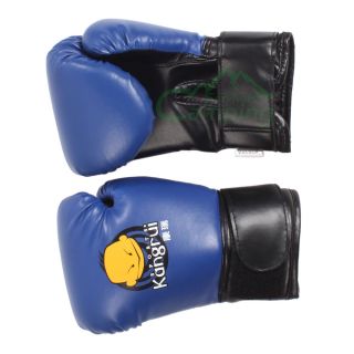 High Quality PU Kids Cartoon Sparring Boxing Gloves Training 3 Colors AGE5 15