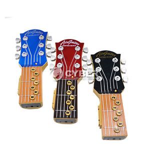 IR Electronic Music Air Guitar Educational Toy Gift for Kids Black Red Blue DZ88