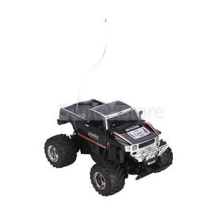 New Mini RC Remote Radio Control Car Kids Gift w Hummer 1 58 Scale Game Black
