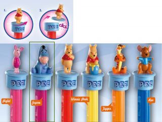Pez Disney Winnie Pooh Tigger Piglet Bonbon Candy Birthday Party Supply Series