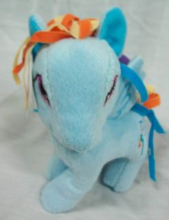 My Little Pony Soft Blue Rainbow Dash 6" Plush Stuffed Animal Toy New