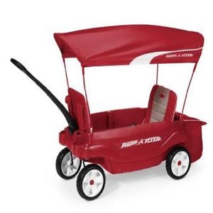 Kids Ride on Toy Radio Flyer The Ultimate Comfort Wagon Red New Shipp Gift