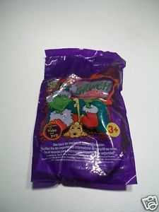 2001 Wendy's Kid's Meal Toy Dr Suess How The Grinch Stole Christmas Ornament