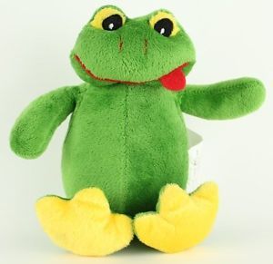 Kreative Kids Green Frog Froggy Plush Stuffed Lovey Toy Animal