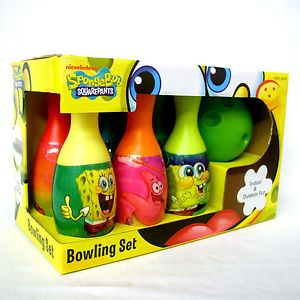 Spongebob Squarepants Bowling Set Toy for Kids