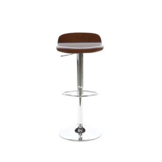 Kallie Air Lift Adjustable Stool in Cappuccino Furniture