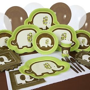 Party Supplies Elephant Baby Shower or Birthday Party