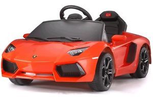 Lamborghini Aventador Battery Kids Ride on Car Electric Childrens Toy w Remote O