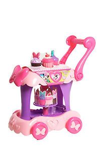 Disney Minnie Mouse Kids Cupcakes Galorepaly Cart Toy New