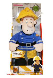 fireman sam talking plush