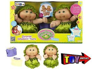 ★ Cabbage Patch Kids ★ Surprise Newborn Twins ★ Blue Eyes Doll ★ New ★free Ship★