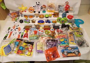 Kids Meal Toys x 66 Sonic Chic Fil A Wendy's Arby's DQ Checkers Kellogg Subway