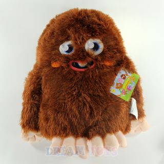 Moshi Monsters Furi Faux Fur 20" Large Plush Doll Pillow Fuzzy Soft Cute Kids