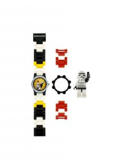 Lego Kids Star Wars Storm Trooper Wrist Watch Minifigure 9001949 Brand New