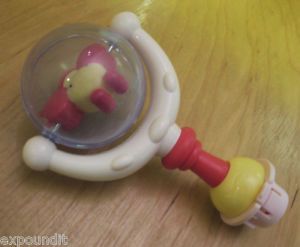 Kids II Bright Starts Walker Bounce A Bout Tray Toy Spin Ball Bee Teether 6895 U
