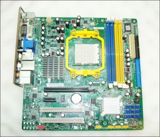 Foxconn RS740M03 8EKRS2H Socket AM2 Motherboard with I O Plate
