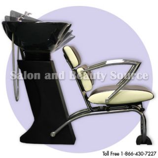 Shampoo Backwash Unit Bowl Chair Salon Equipment