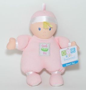 New Kids Preferred Pink Thermal Sweet Pea Plush Baby Doll