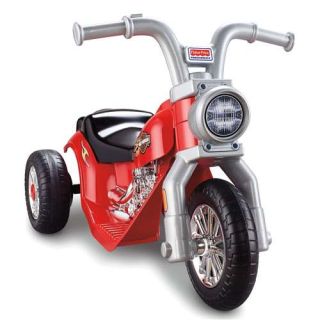 Power Wheels Lil' Harley Davidson Motorcycle 6V Electric Ride on Open Box